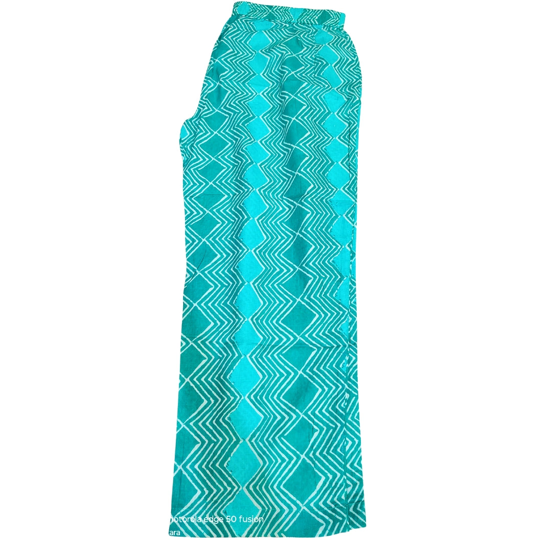 🌊Ocean Breeze Elegance Kurta Set | Women 3-Piece✨