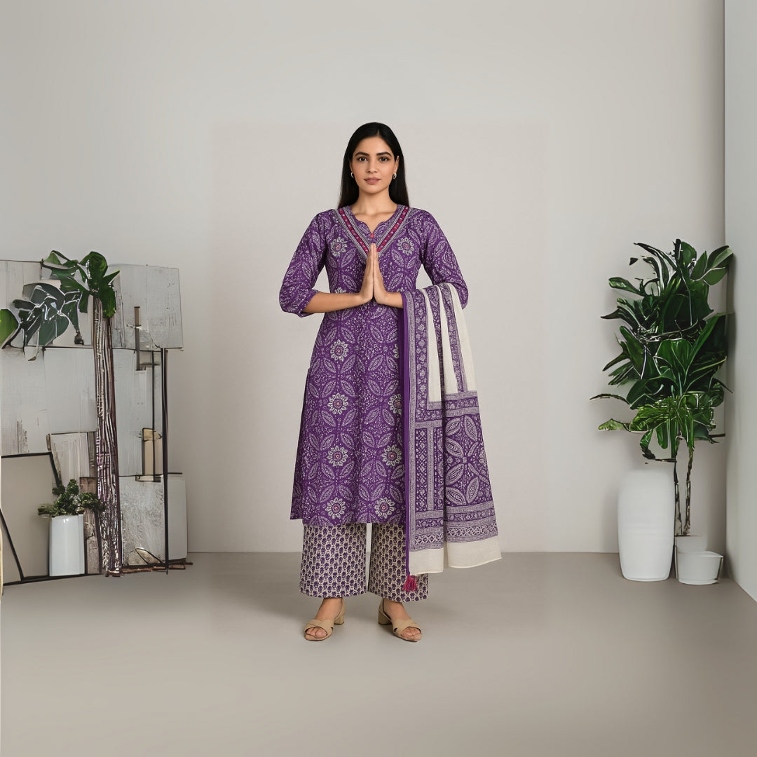 Plus Size Kurta Sets Women