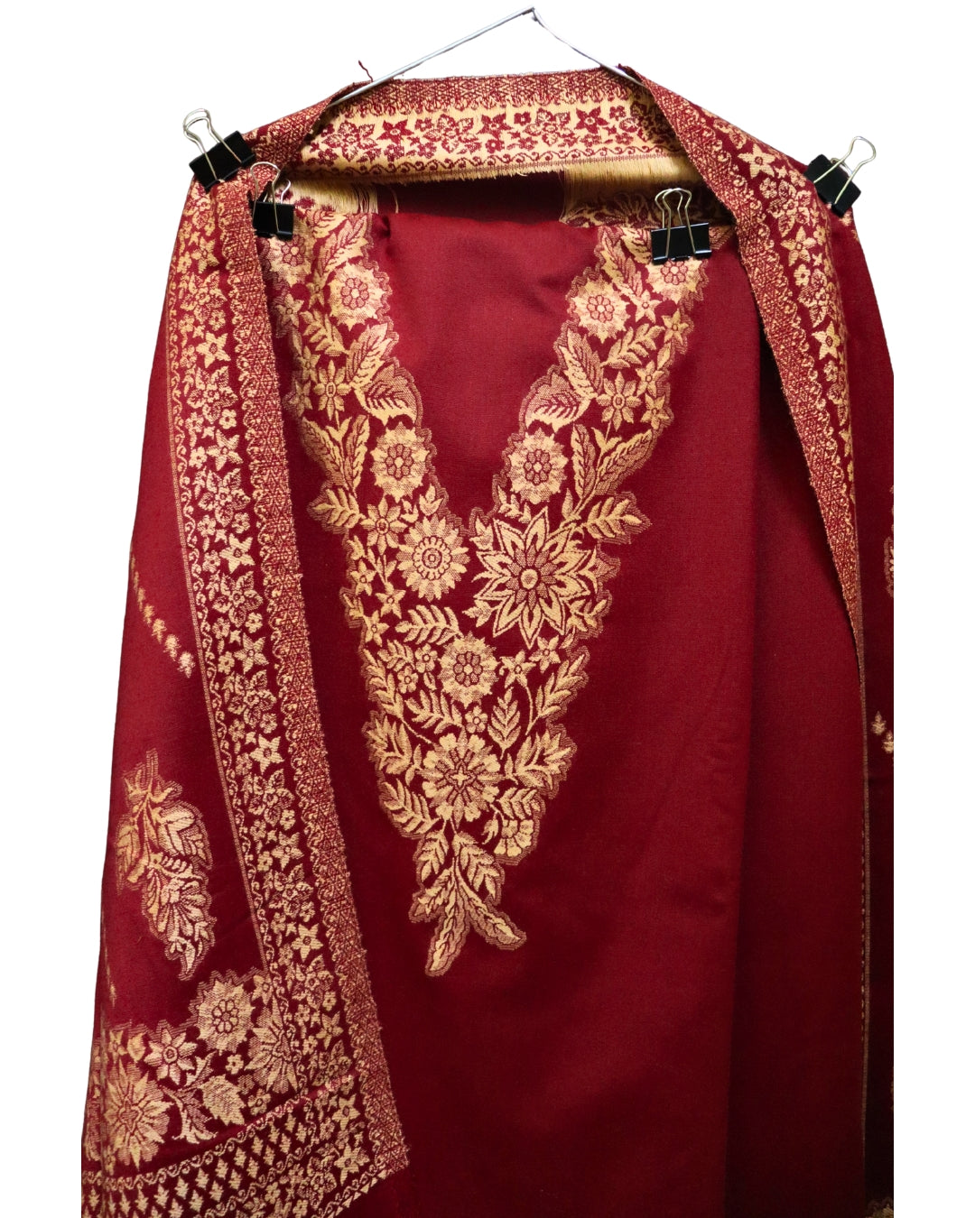 Monochromatic Woolen Unstitched 3-piece Woolen Suit