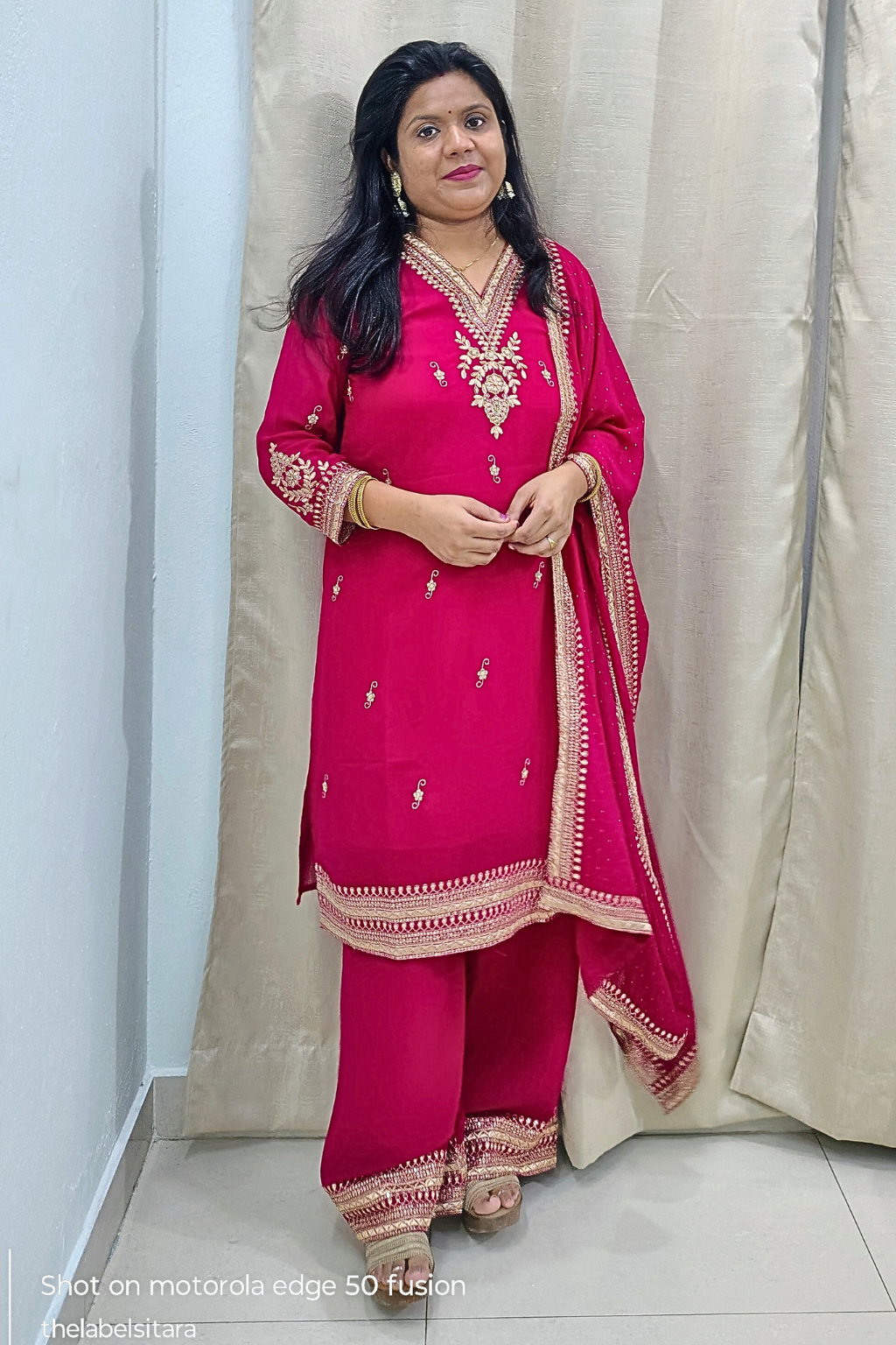 ❤️Noor-e-Mohabbat Festive Women Kurta Set | 3-Piece❤️
