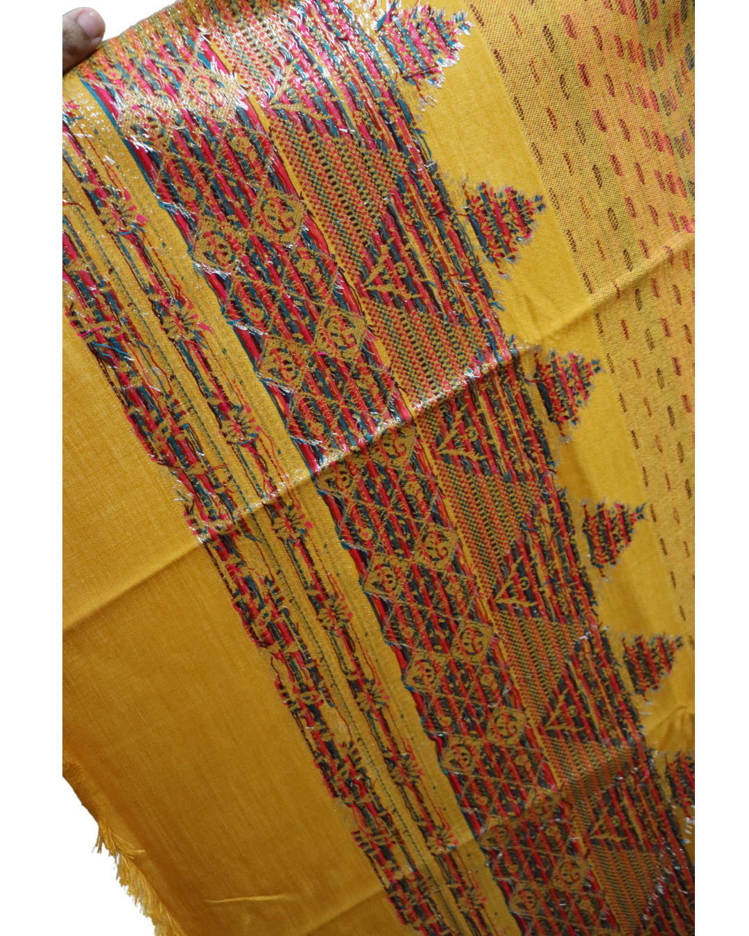 Heera Woolen Suit – Premium Contrast Elegance (Unstitched)