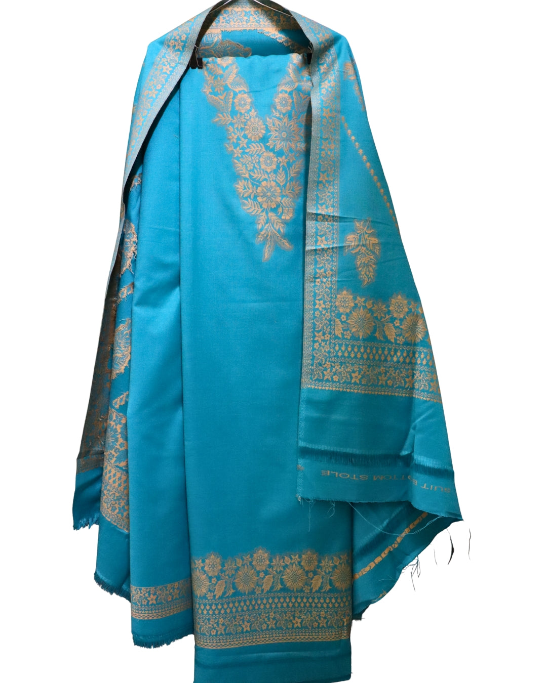 Monochromatic Woolen Unstitched 3-piece Woolen Suit