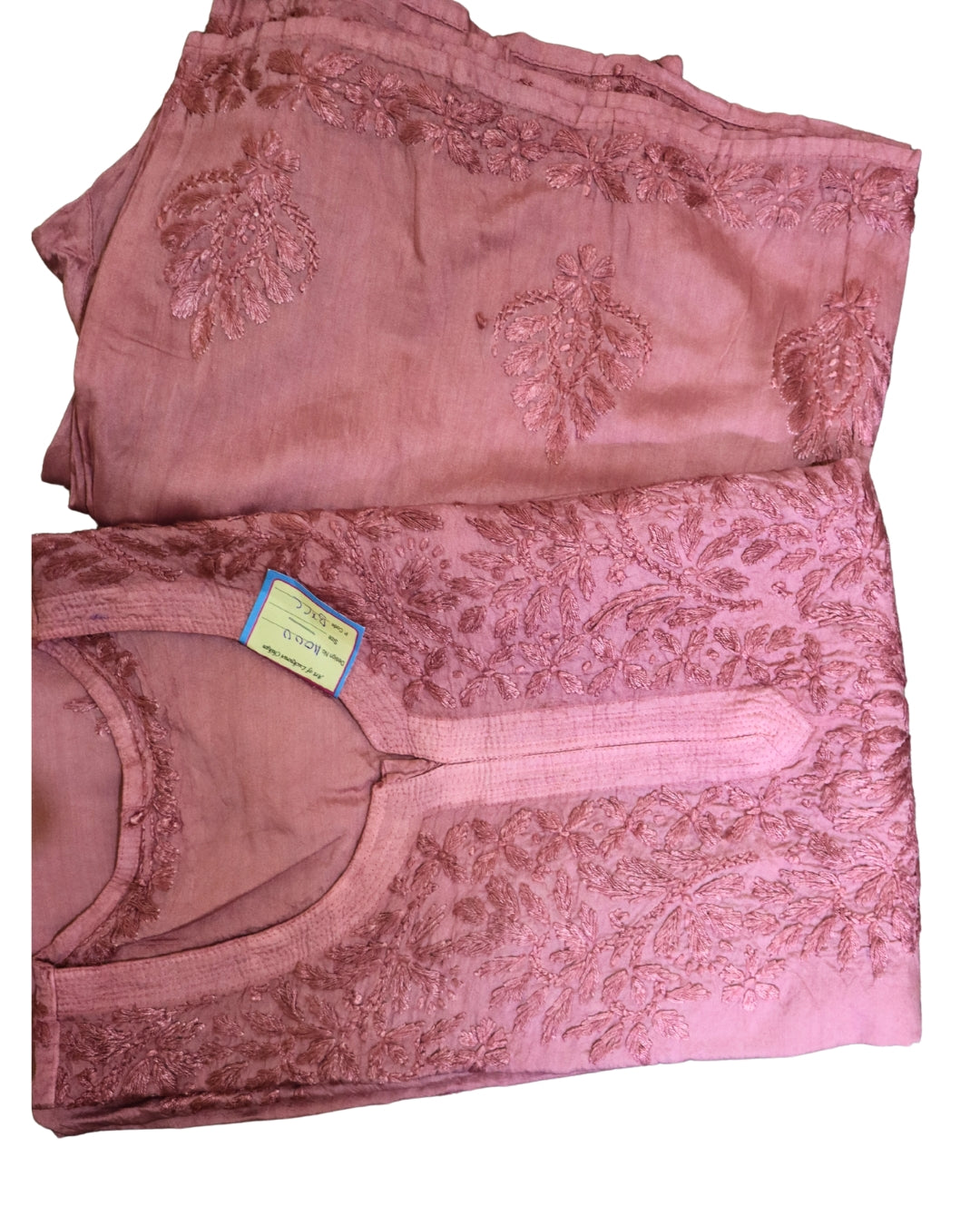 🌸Pink Aura Chikankari Kurta Set🌸