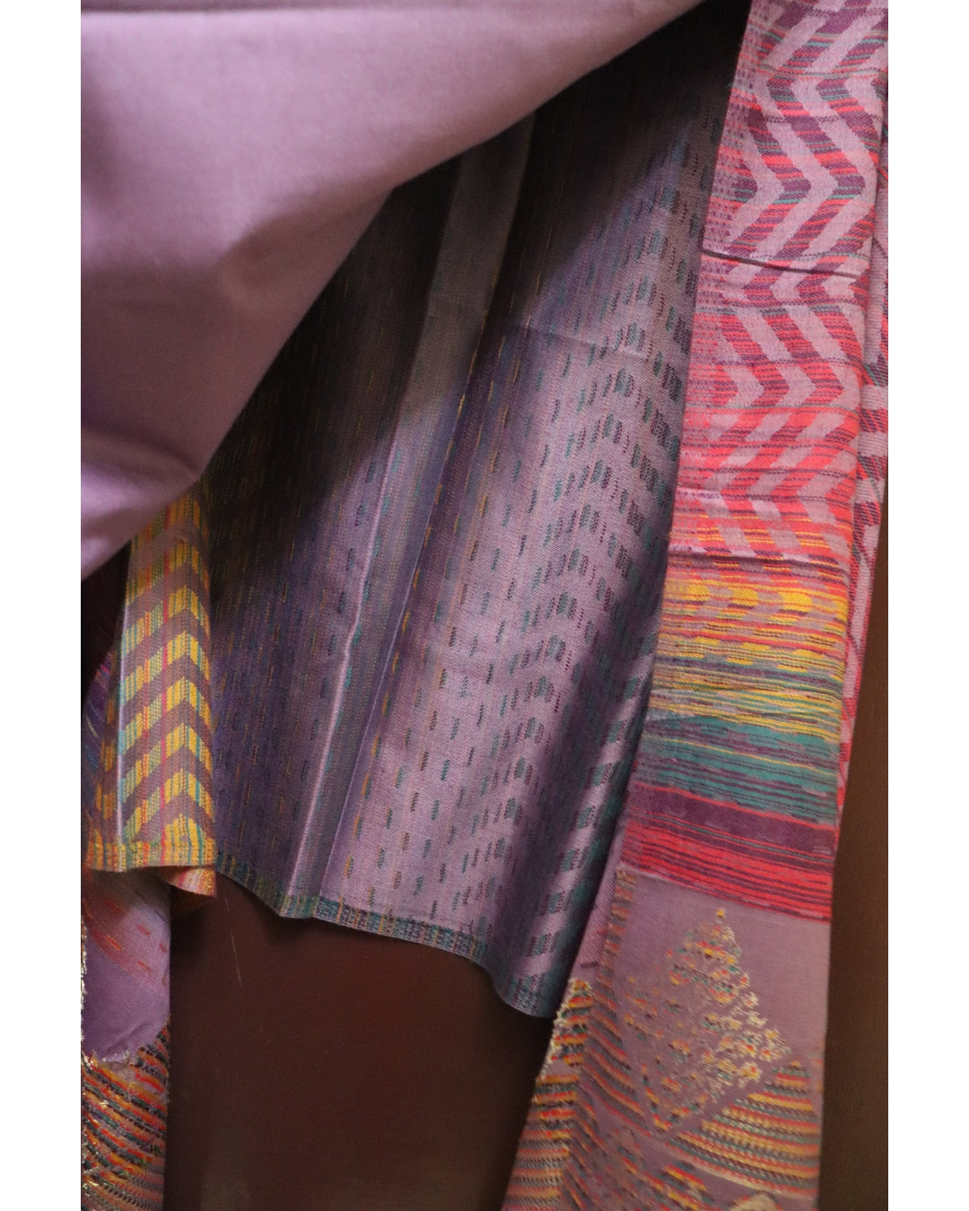 Heera Woolen Suit – Premium Contrast Elegance (Unstitched)