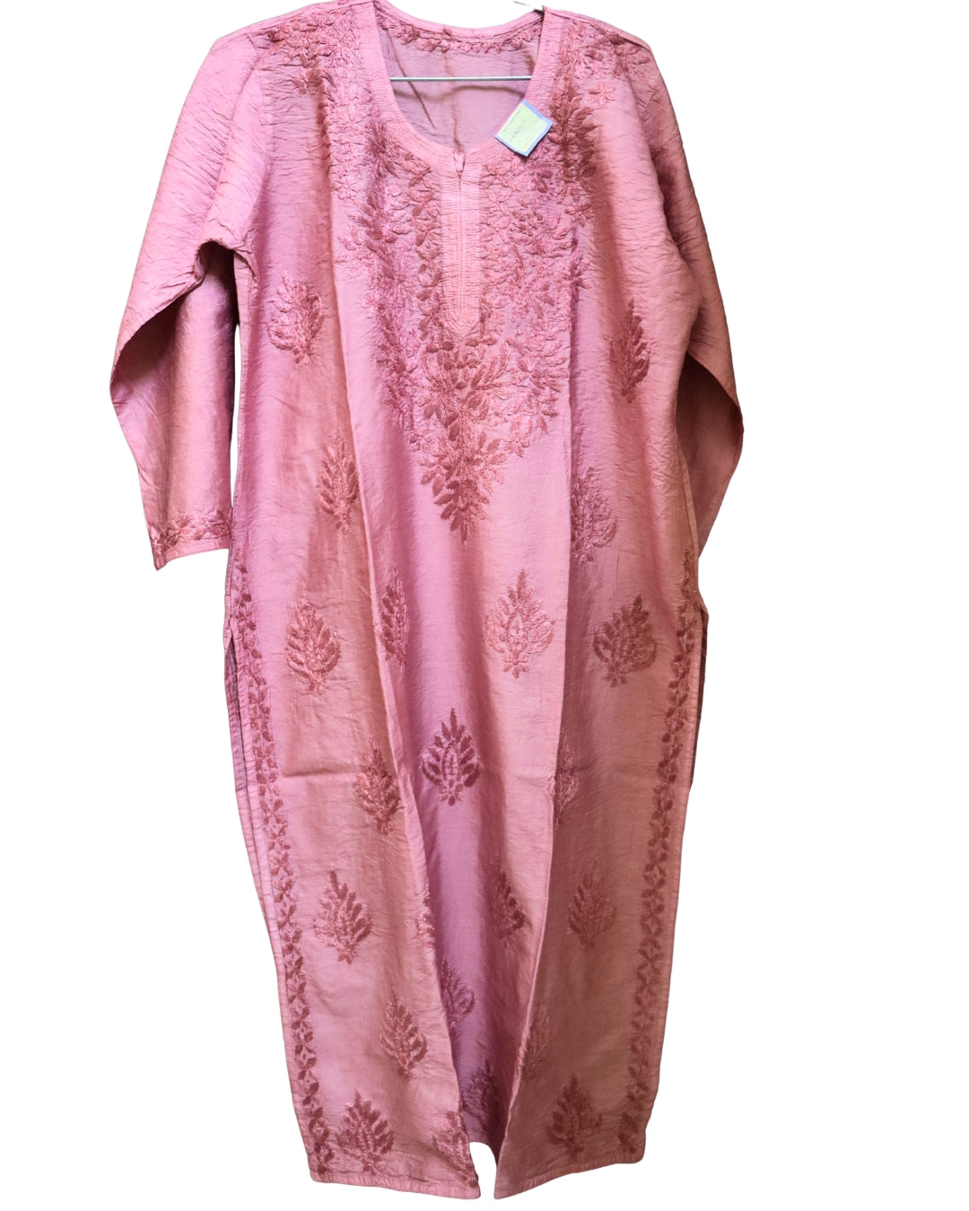 🌸Pink Aura Chikankari Kurta Set🌸