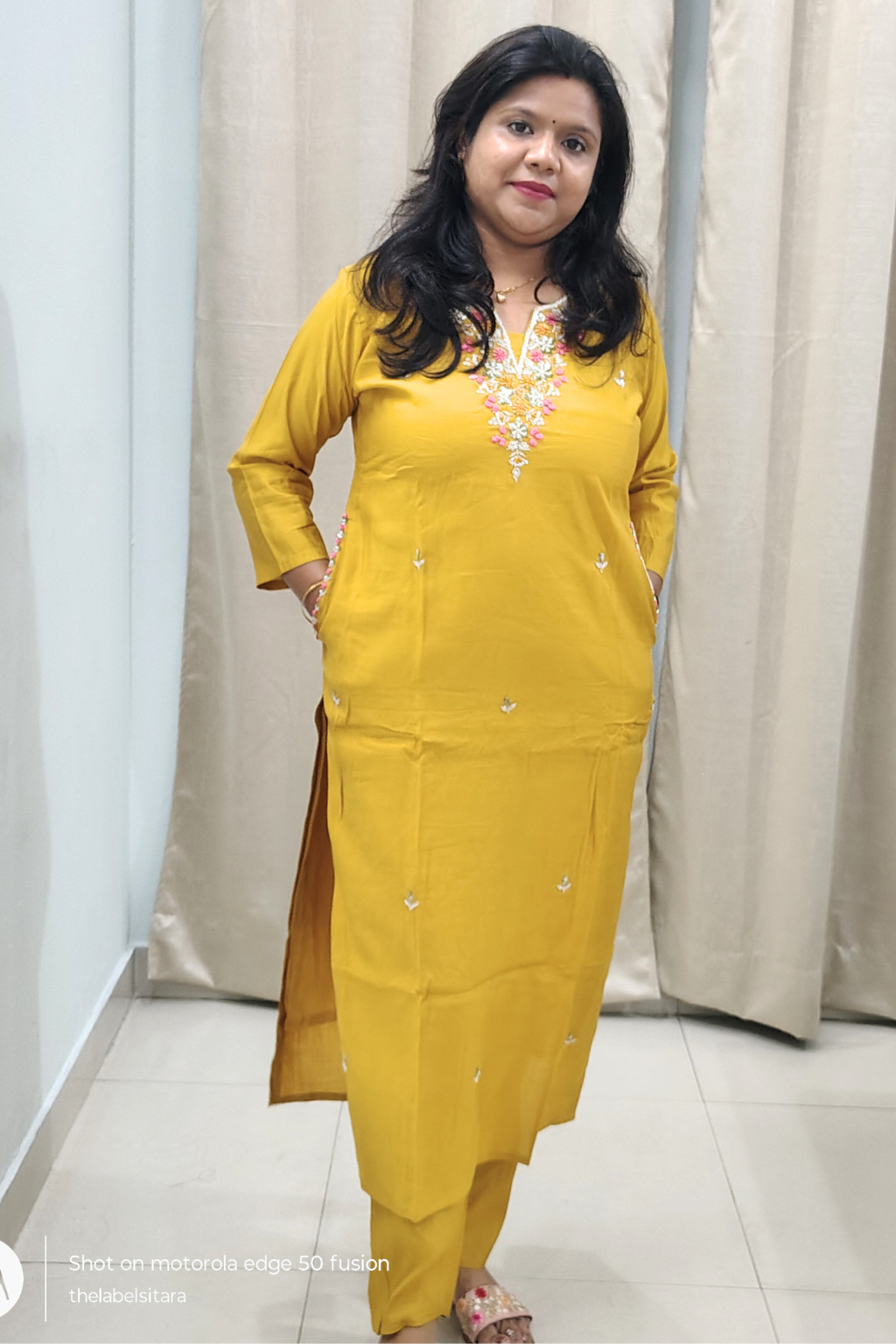 Sunehri Nazakat Women Festive Kurta Set | 3-piece