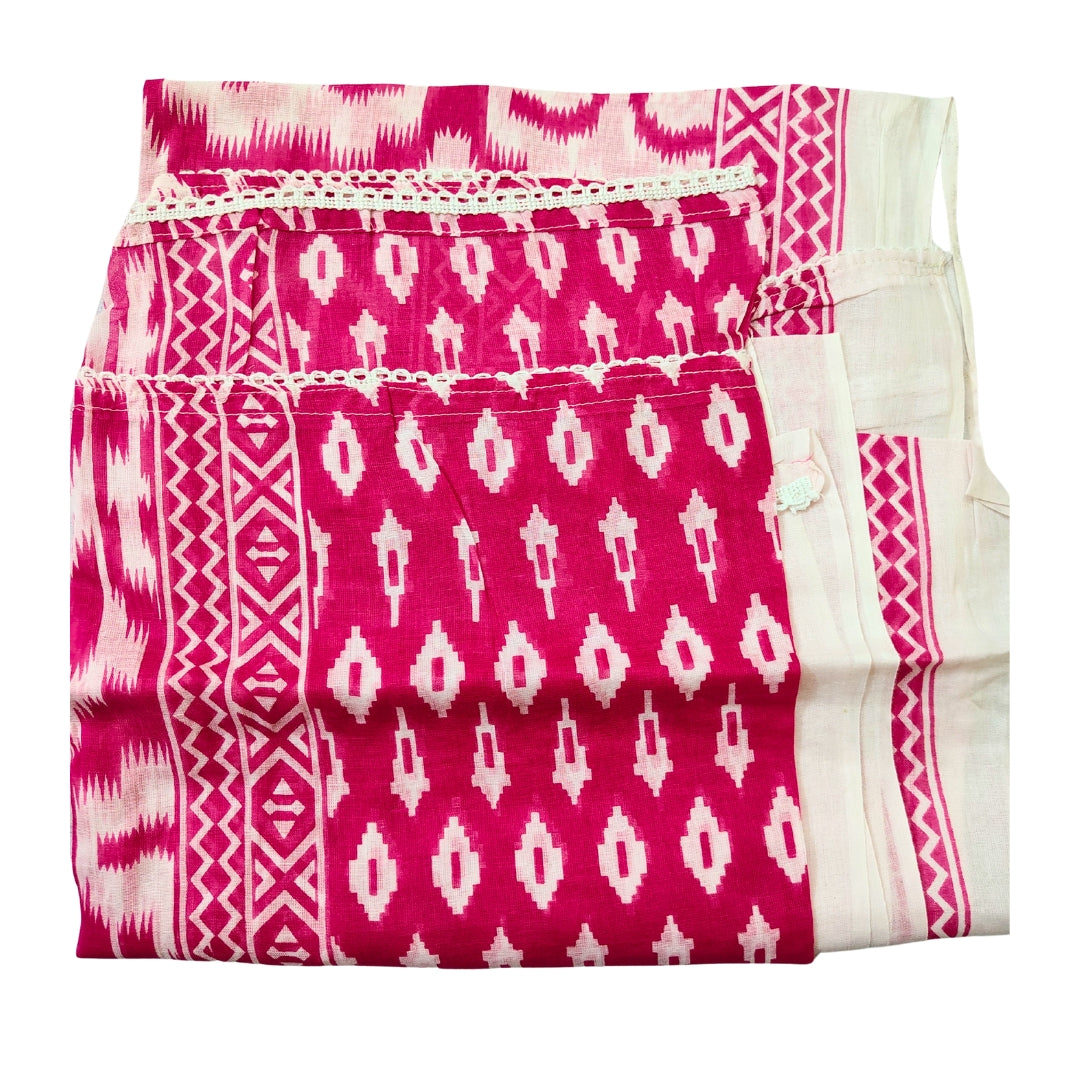 🌺Basant Leher Kurta Set | Women 3-Piece🌺