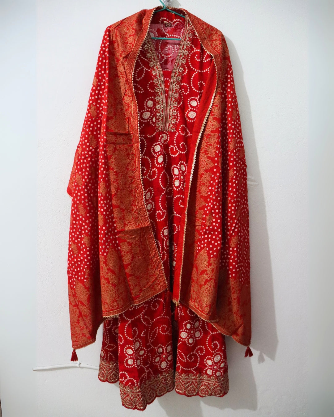 Lal Rangotsav Anarkali Suit | Women 3-Piece