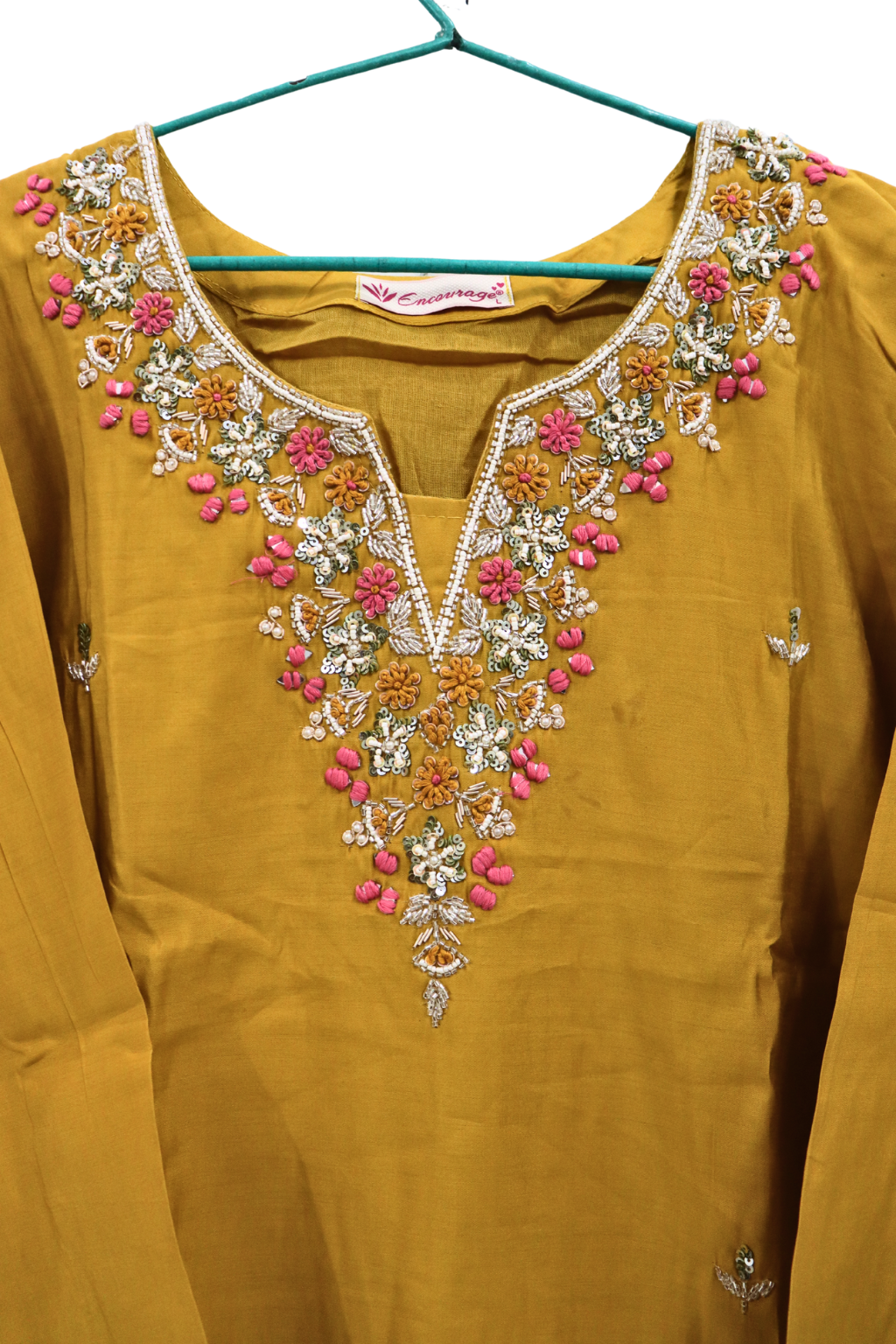 Sunehri Nazakat Women Festive Kurta Set | 3-piece