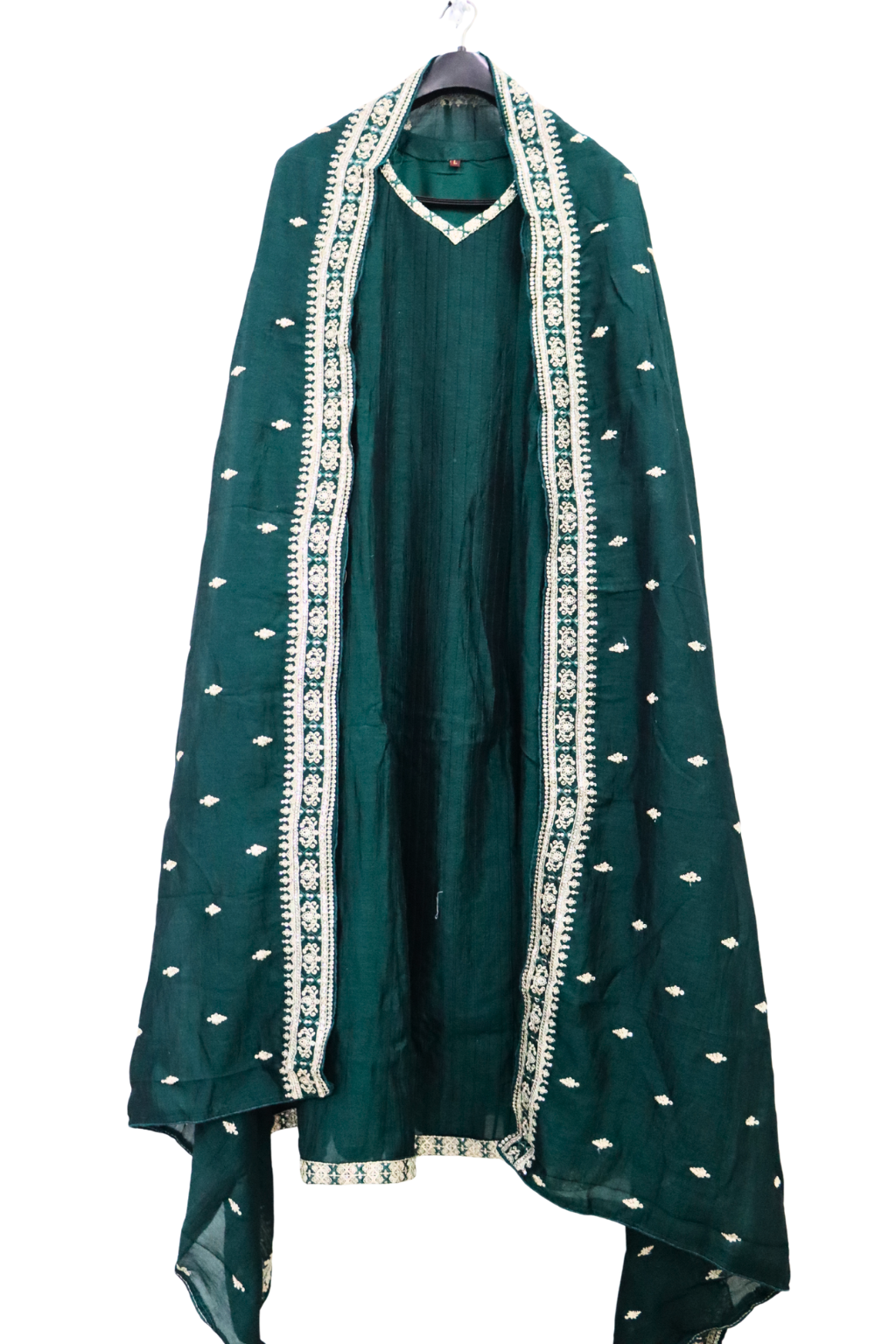 💚Maharani Verde Royal Festive Women Kurta Set | 3-Piece💚