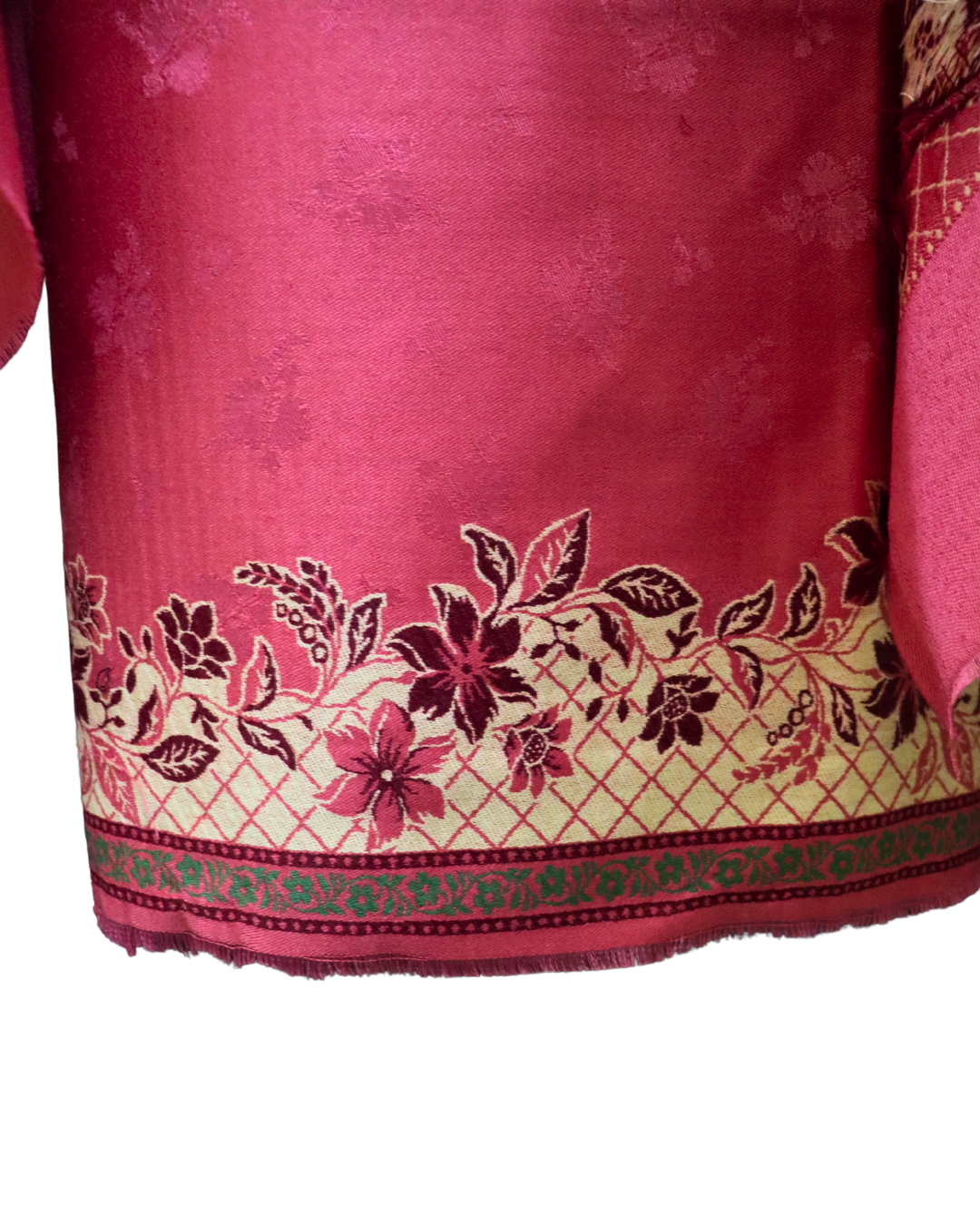 🌸Gajri Saanjh Woolen 3-piece Kurta Set (Unstitched)🌸