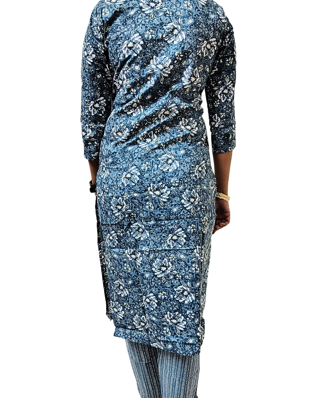 🩶Serene Celestial Sky Women Kurta Set | 3-Piece🩶