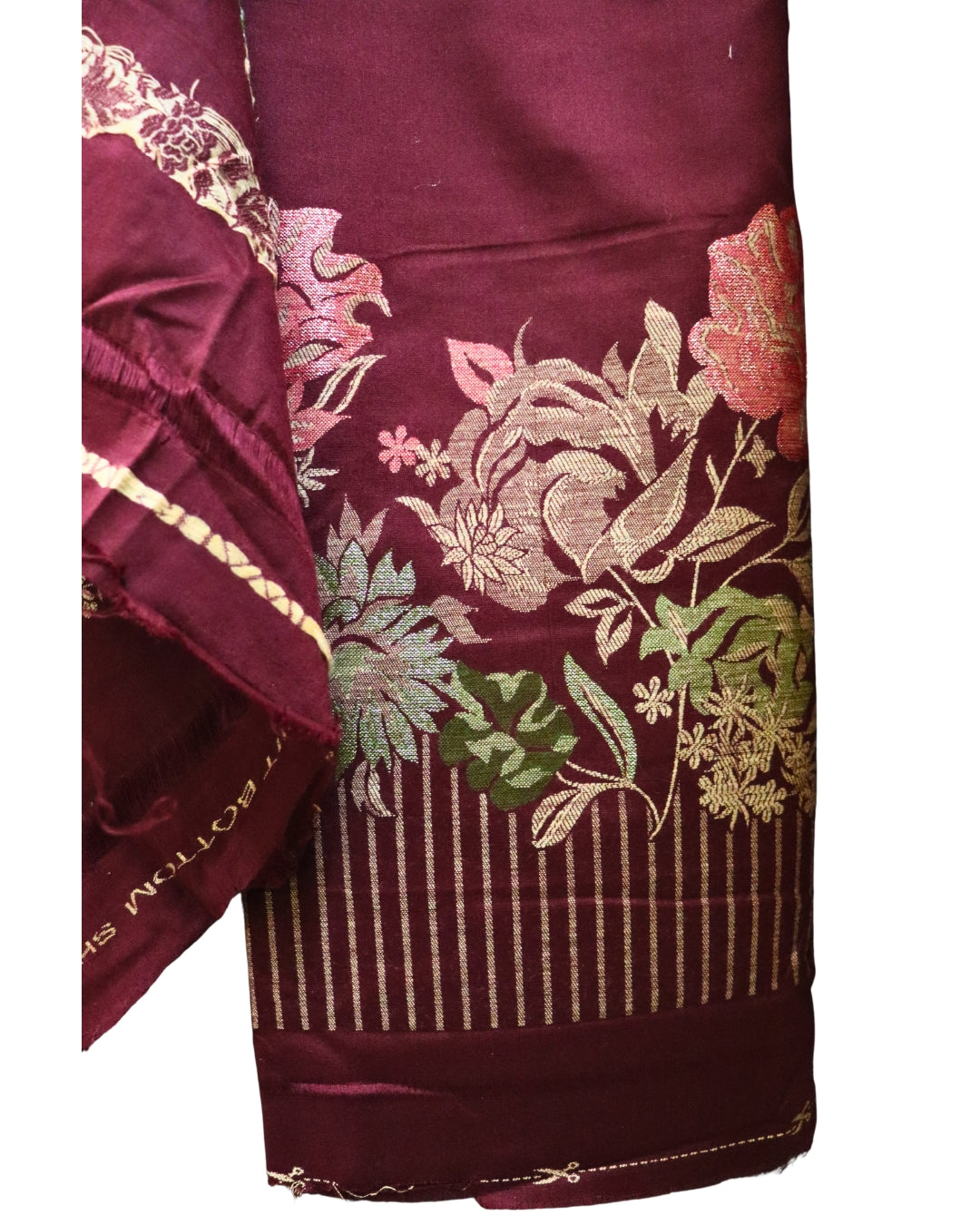 ✨Shimmery Grace Woolen 3-Piece Kurta Set (Unstitched)✨