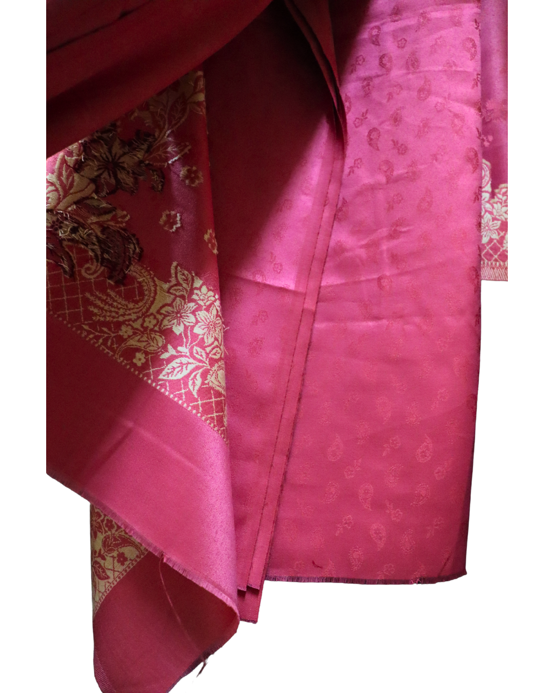 🌸Gajri Saanjh Woolen 3-piece Kurta Set (Unstitched)🌸