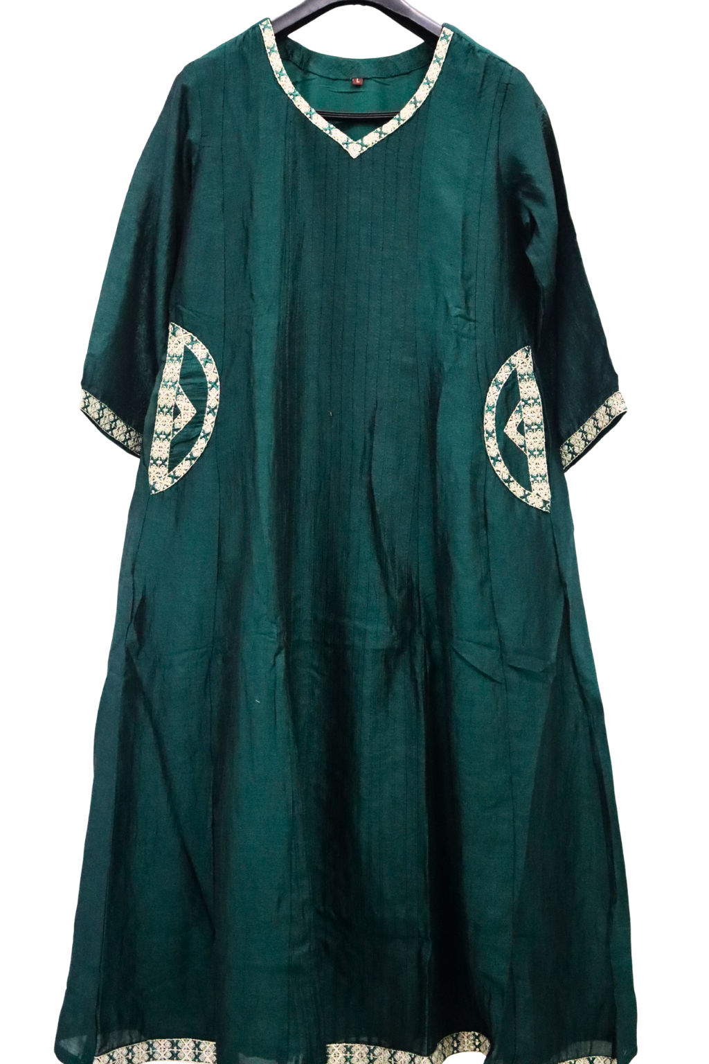 💚Maharani Verde Royal Festive Women Kurta Set | 3-Piece💚