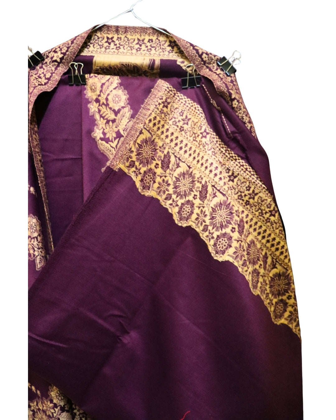 Monochromatic Woolen Unstitched 3-piece Woolen Suit