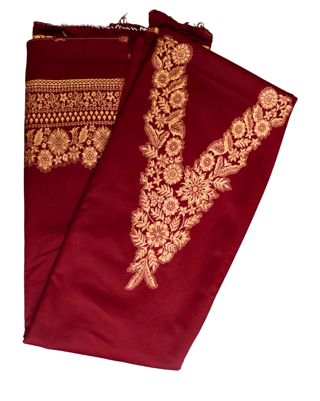 Monochromatic Woolen Unstitched 3-piece Woolen Suit