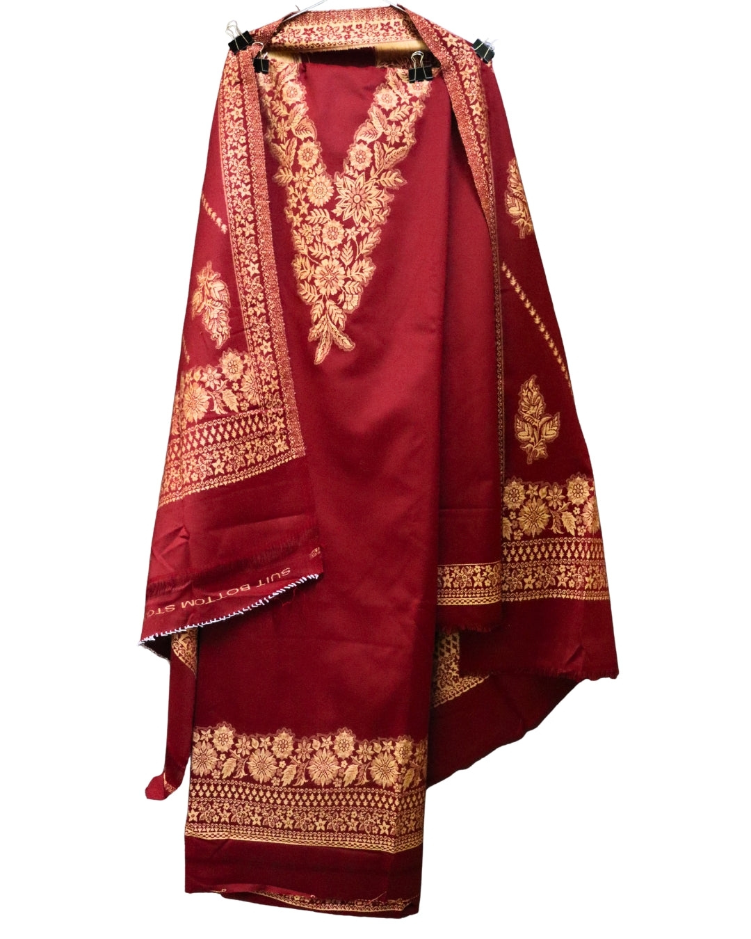 Monochromatic Woolen Unstitched 3-piece Woolen Suit