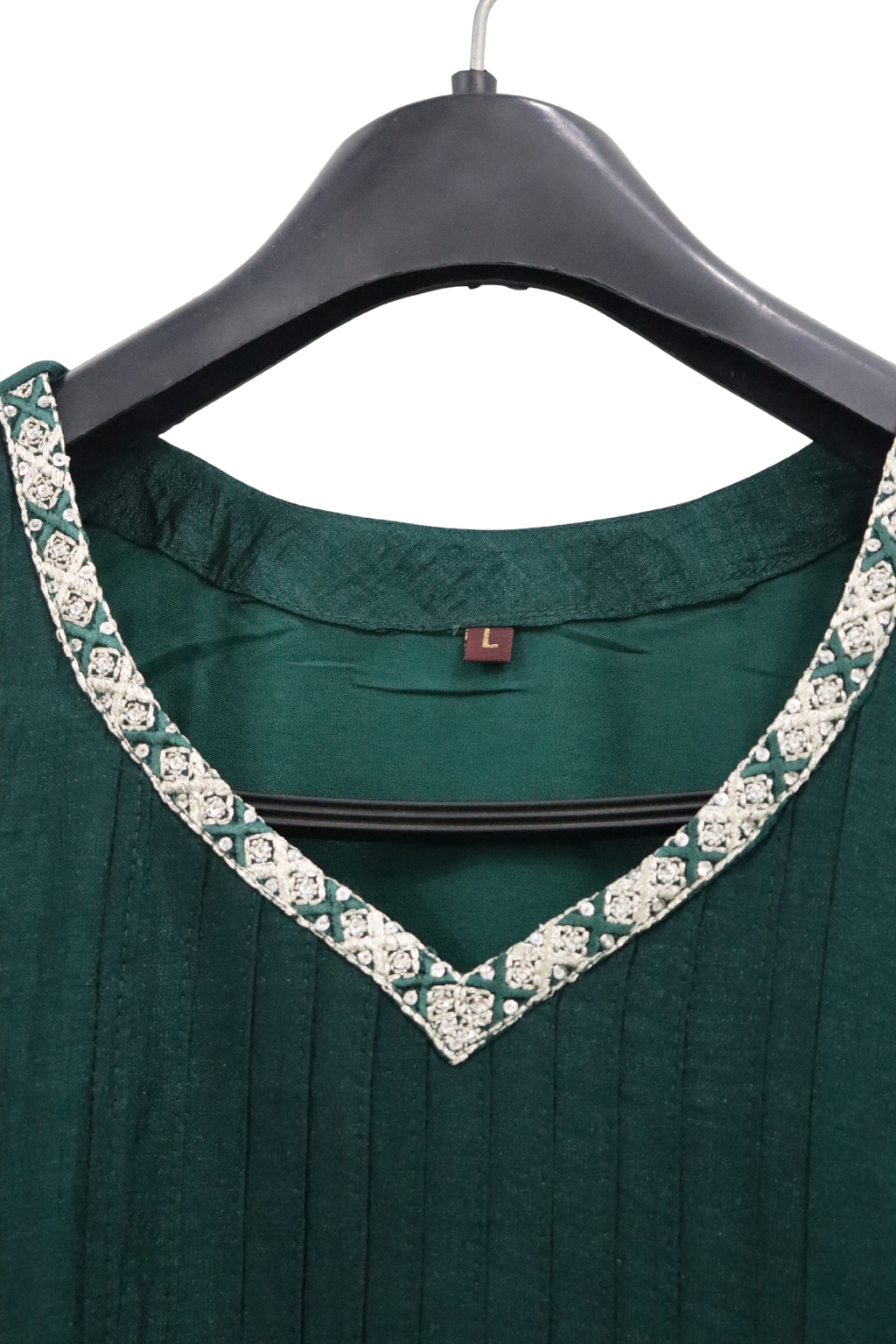 💚Maharani Verde Royal Festive Women Kurta Set | 3-Piece💚