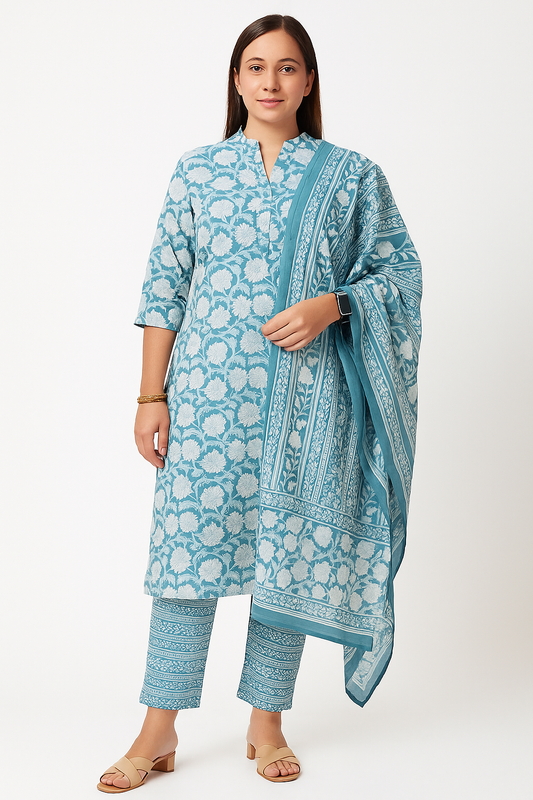 🪻Neelkamal Serenity Women 3-piece kurta set🪻