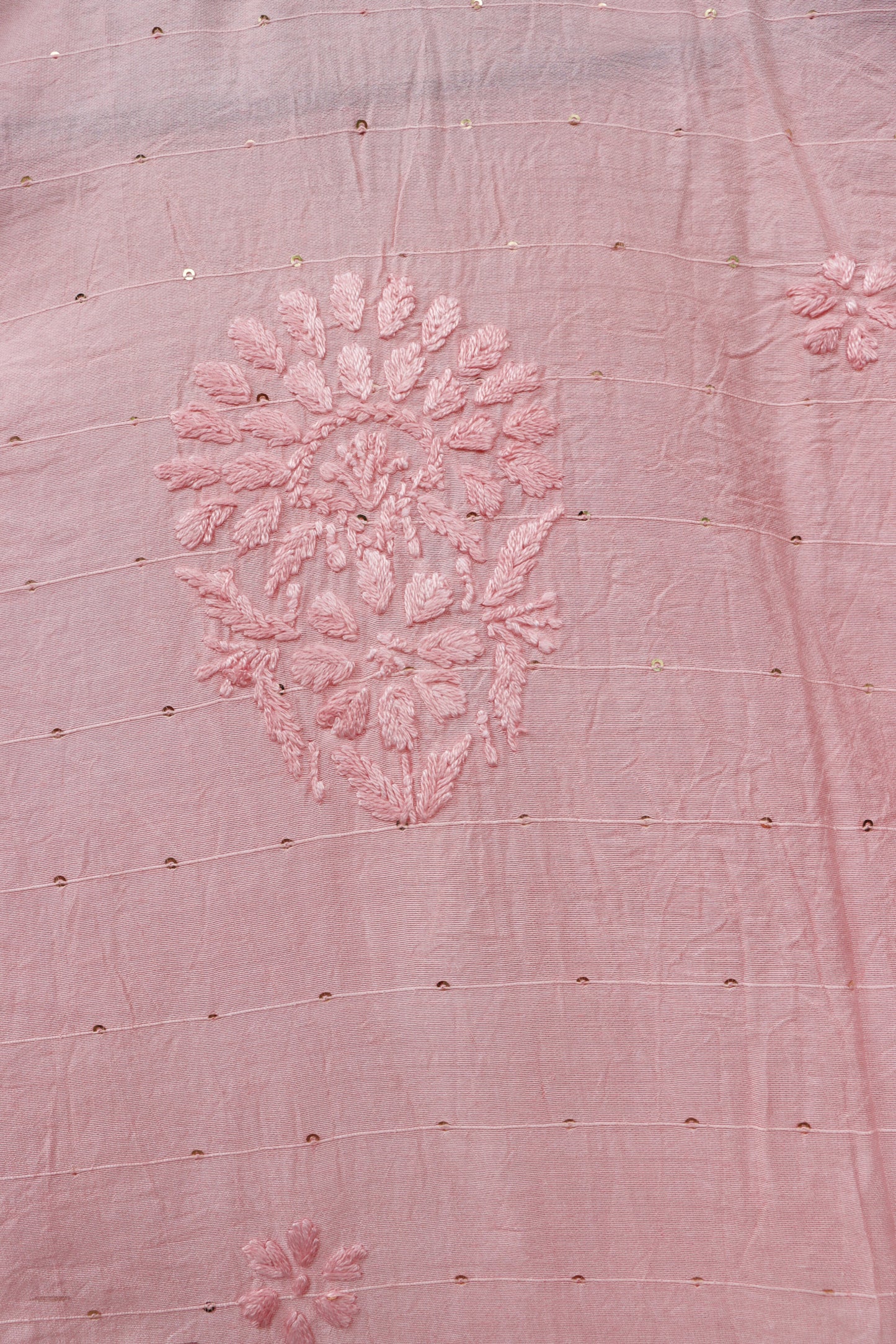 Noor-e-peach Chikankari Kurta 🌼